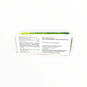 Viên nén AgiMosarid Mosaprid citrat 5 mg khó tiêu chức năng, ợ nóng, buồn nôn/nôn (Hộp 4 vỉ, 6 vỉ, 10 vỉ x 10 viên nén) 9 02 Agi Mosarid