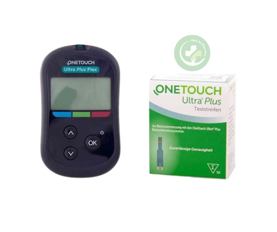 Que tiểu đường OneTouch Ultra Plus (25 que) 1 Que tiểu đường OneTouch Ultra Plus