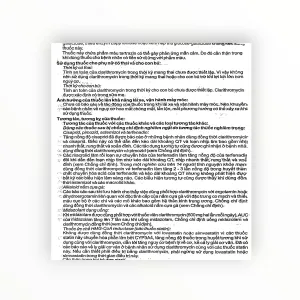 Viên nén bao phim Agiclari 500 Clarithromycin 500mg kháng khuẩn macrolid, trị nhiễm khuẩn hô hấp, da, H. pylori, MAC (Hộp 1 vỉ x 10 viên nén bao phim) 25 1 Agiclari 500 11