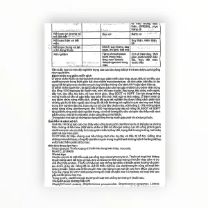 Viên nén bao phim Agiclari 500 Clarithromycin 500mg kháng khuẩn macrolid, trị nhiễm khuẩn hô hấp, da, H. pylori, MAC (Hộp 1 vỉ x 10 viên nén bao phim) 28 1 Agiclari 500 14