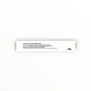 Viên nén bao phim Agiclari 500 Clarithromycin 500mg kháng khuẩn macrolid, trị nhiễm khuẩn hô hấp, da, H. pylori, MAC (Hộp 1 vỉ x 10 viên nén bao phim) 17 1 Agiclari 500 3
