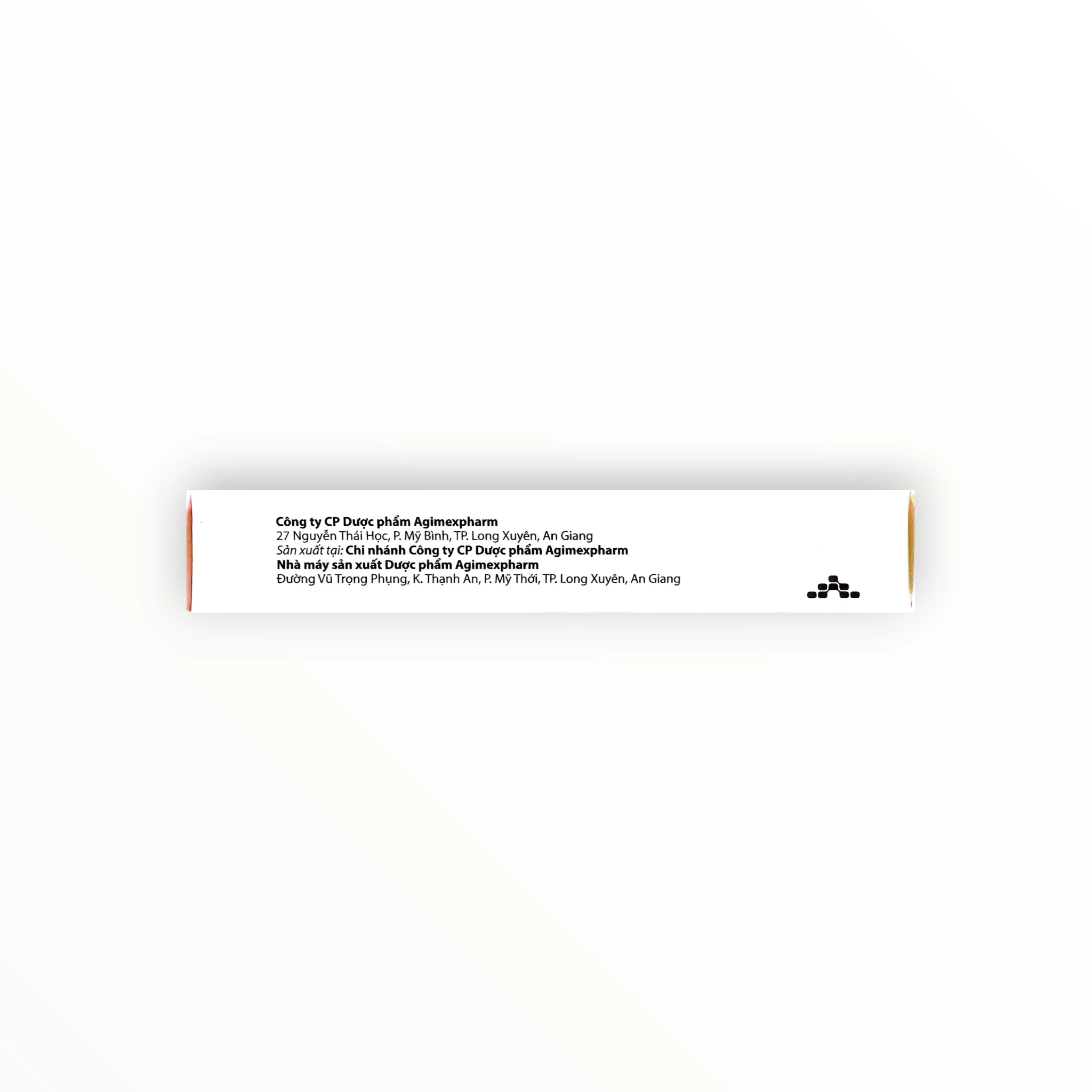 Viên nén bao phim Agiclari 500 Clarithromycin 500mg kháng khuẩn macrolid, trị nhiễm khuẩn hô hấp, da, H. pylori, MAC (Hộp 1 vỉ x 10 viên nén bao phim) 3 1 Agiclari 500 3