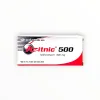 Viên nén bao phim Azitnic 500 Azithromycin 500mg kháng khuẩn macrolid, trị nhiễm khuẩn hô hấp, da, Chlamydia (Hộp 2 vỉ x 3 viên nén bao phim) 30 1 Azitnic 500