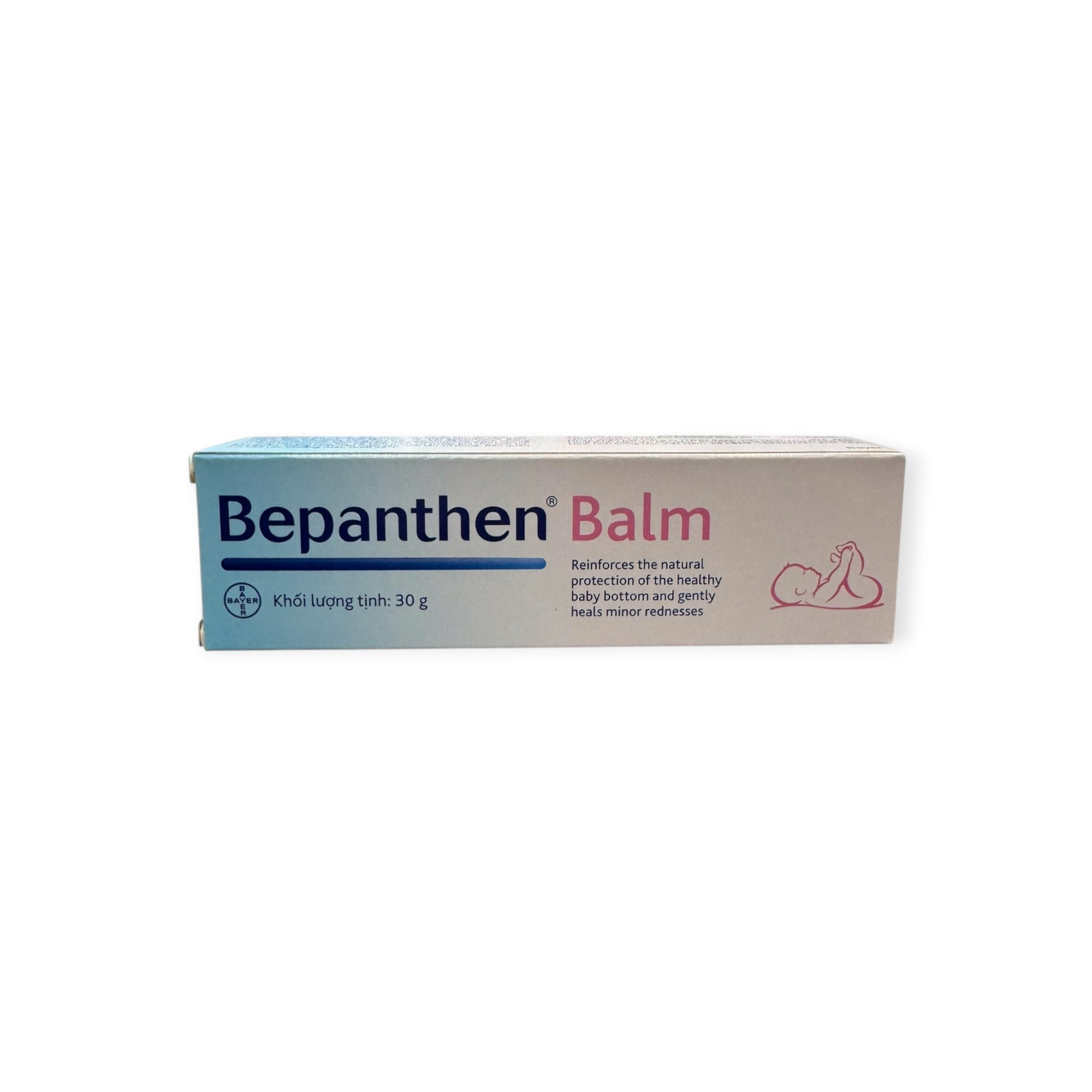 Kem bôi (Balm) Bepanthen Balm Panthenol, Lanolin dưỡng ẩm, giảm hăm, làm mềm da (Tuýp 30g) 1 1 Bepanthen