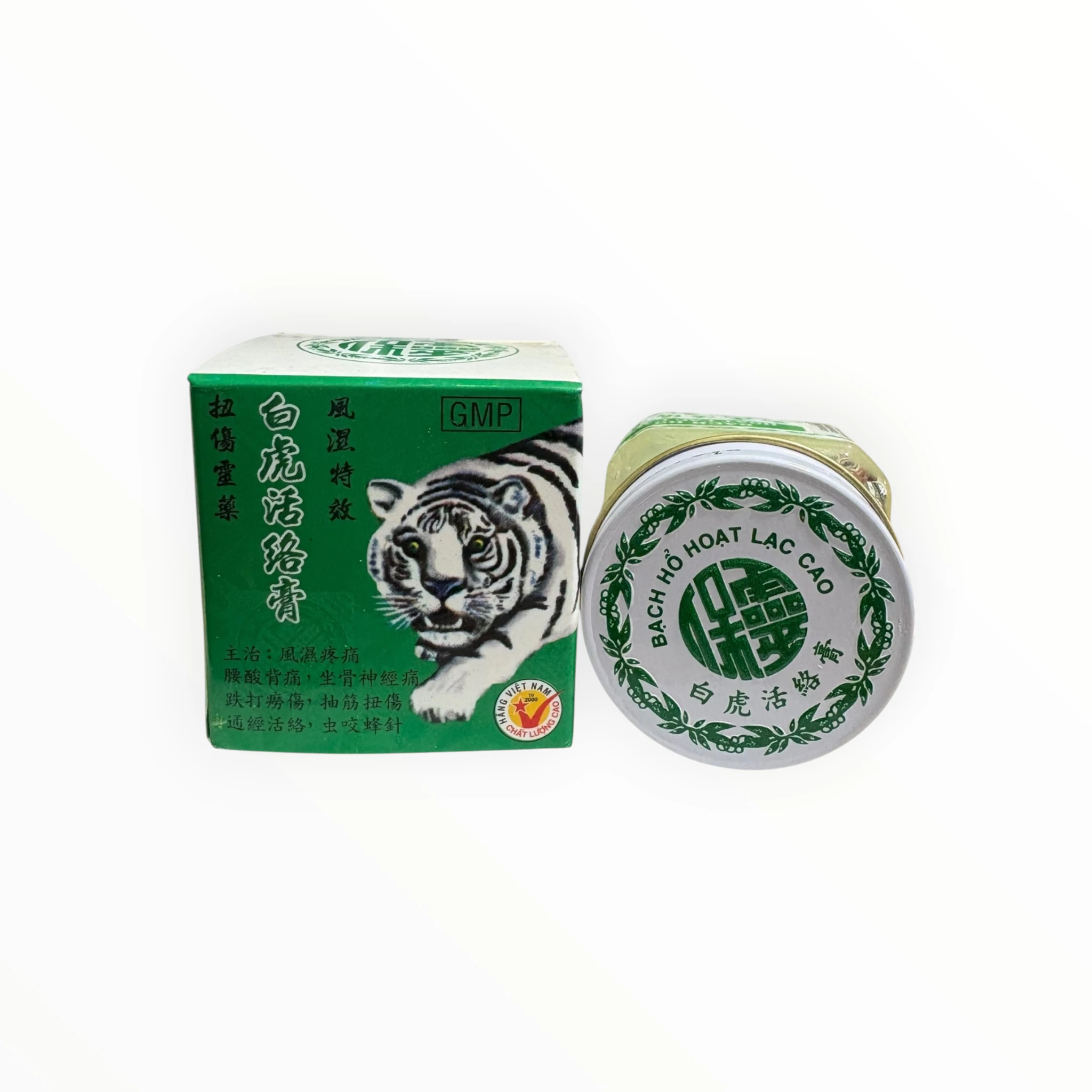Cao xoa bóp Cao Bạch Hổ Menthol khu phong, hoạt lạc, tiêu viêm, chỉ thống (Lọ 20g) 1 1 Cao Bạch Hổ