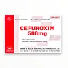Thuốc Mebiphar Cefuroxim axetil 500 mg điều trị nhiễm khuẩn (Hộp 2 vỉ x 5 viên) 15 1 Cefuroxim 500mg