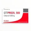Thuốc Cttprozil Cefprozil 500 mg điều trị nhiễm khuẩn (Hộp 1 vỉ x 10 viên nén dài bao phim) 29 1 Cttprozil 500