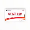 Viên nén bao phim Cttzil 500 Cefprozil 500mg kháng khuẩn cephalosporin thế hệ 2, trị nhiễm khuẩn hô hấp, tai, da (Hộp 3 vỉ x 4 viên nén bao phim) 23 1 Cttzil 500