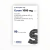 Viên nén bao phim Curam 1000mg Amoxicillin 875mg + Acid clavulanic 125mg kháng khuẩn nhóm beta-lactam + ức chế beta-lactamase (Hộp 10 vỉ x 8 viên nén bao phim) 13 1 Curon 1000mg