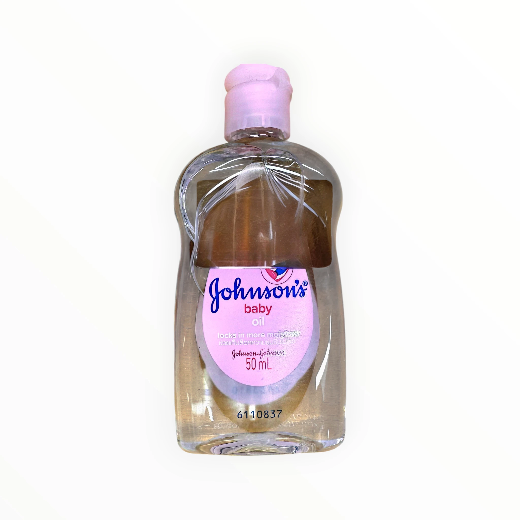 Dầu dưỡng ẩm Johnson's Baby Oil 50ml Mineral Oil dưỡng ẩm (Chai 50ml) 1 1 Dầu johnson baby 50ml
