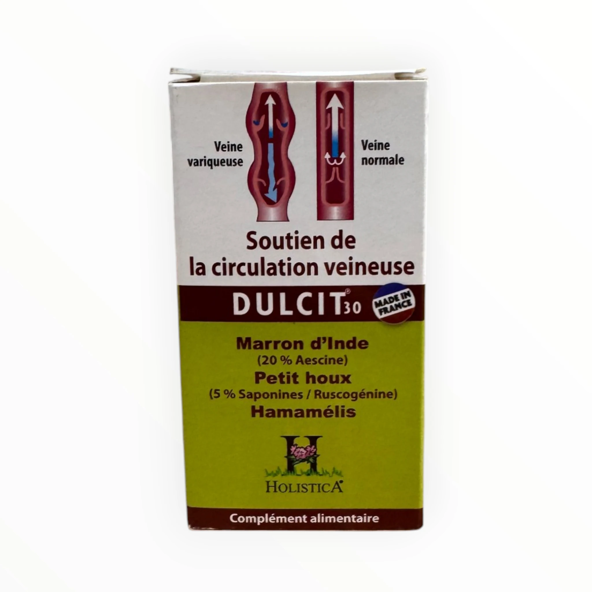 Viên nang cứng Dulcit giảm triệu chứng giãn tĩnh mạch chân, hỗ trợ trĩ (Lọ 30 viên nang cứng) 1 1 Dulcit