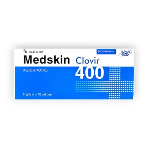 1 Medskin clovir 400
