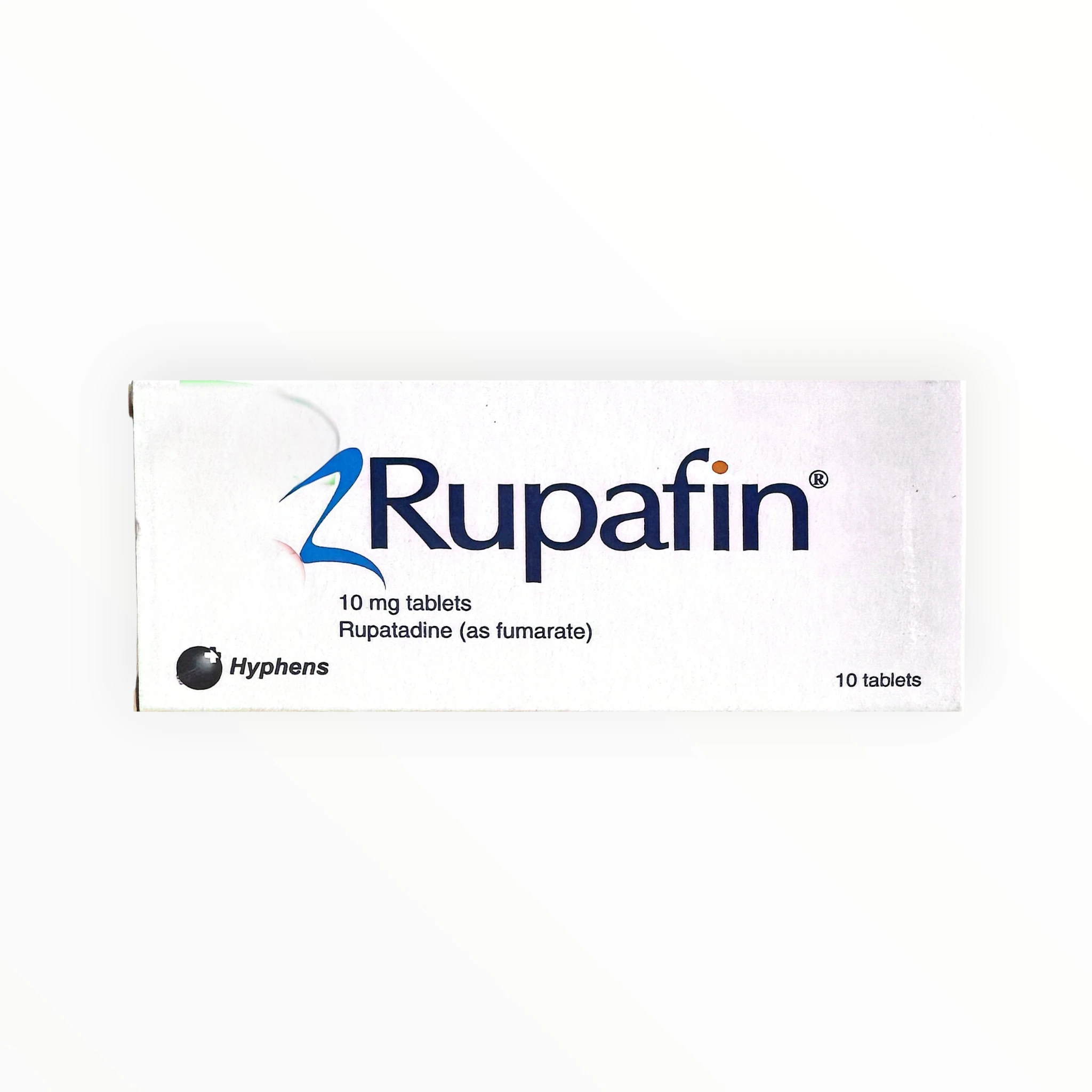 Thuốc Rupafin 10mg Rupatadin điều trị viêm mũi dị ứng và mày đay (Hộp 1 vỉ x 10 viên) 1 1 Rupafin