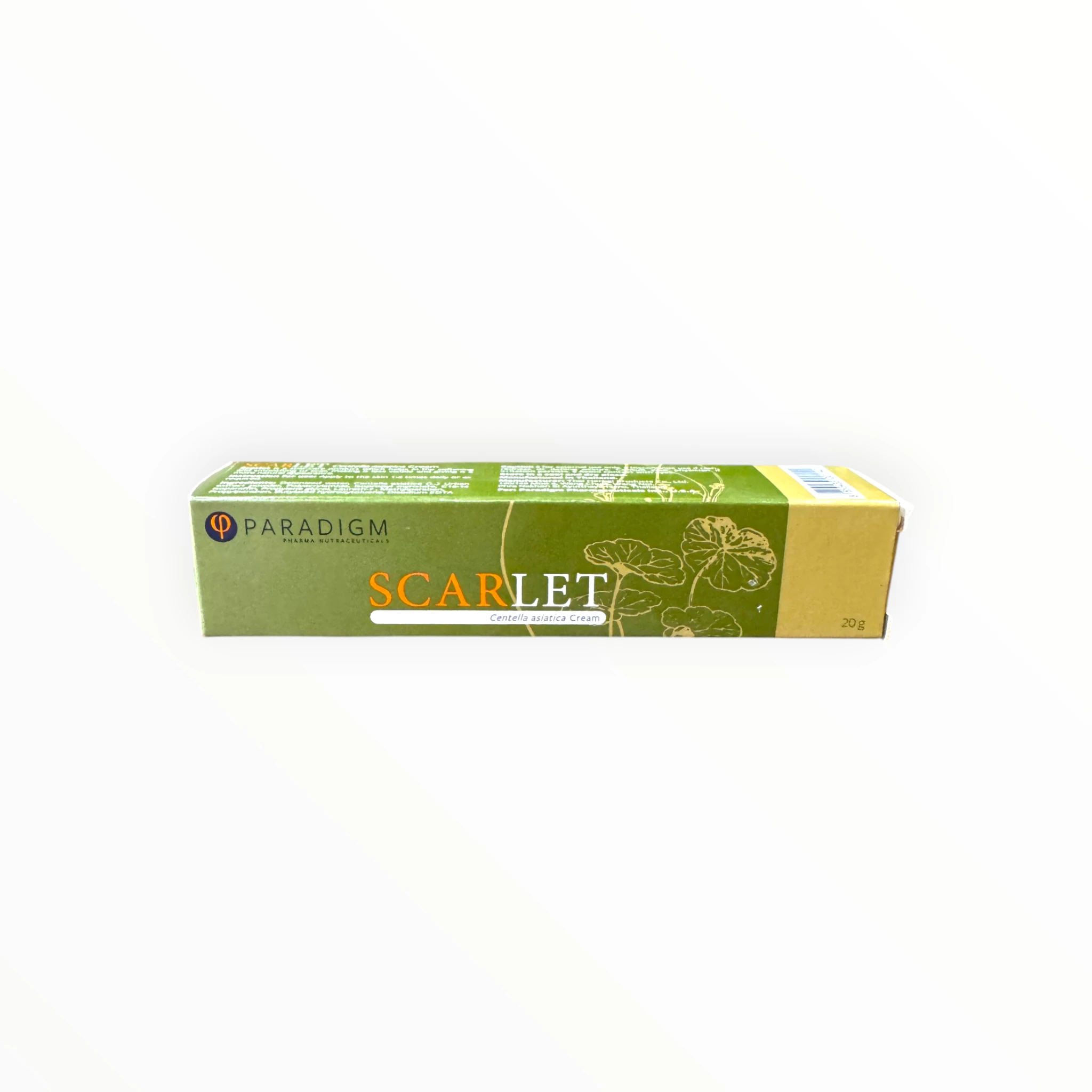 Kem Scarlet Centella asiatica Cream Rau má (Centella asiatica) làm mềm, làm mịn, làm sáng vùng da có sẹo (Tuýp 20g) 1 1 Scarlet