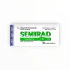Viên nén bao phim Semirad 10mg Nicergoline 10 mg điều trị thiểu năng tuần hoàn não (Hộp 3 vỉ x 10 viên nén bao phim) 15 1 Semirad (Semirad)