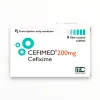 Thuốc Cefimed Cefixime 200 mg kháng sinh trị nhiễm khuẩn (Hộp chứa 2 vỉ x 4 viên nén bao phim) 22 1 cefimed 200mg