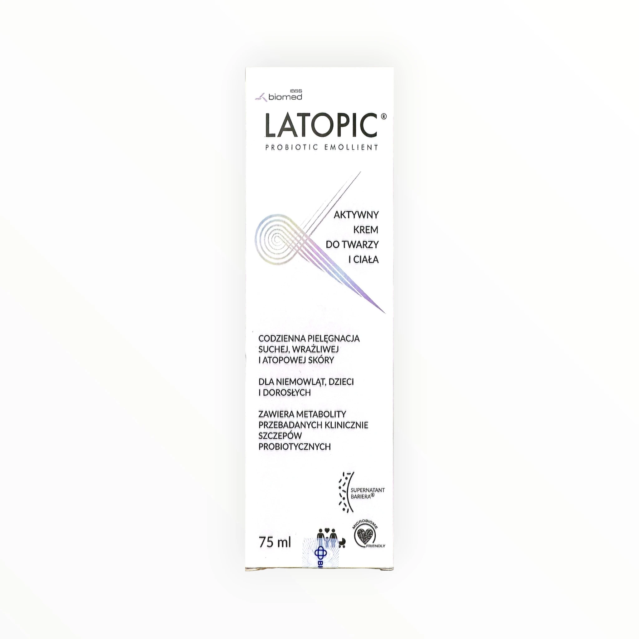 Kem dưỡng ẩm Latopic dưỡng ẩm, làm dịu da khô, nhạy cảm, atopic (Tuýp 75ml) 1 1 latopic