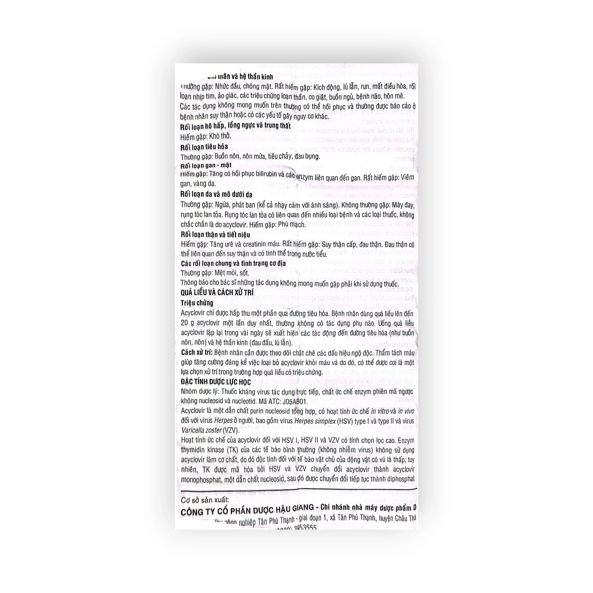 Viên nén Medskin Clovir 400 Acyclovir 400 mg kháng virus Herpes simplex, dự phòng tái phát (Hộp 6 vỉ x 10 viên nén) 10 10 Medskin clovir 400