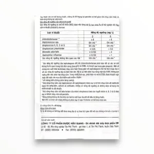 Thuốc DHG Pharma Cefuroxim 500 mg điều trị nhiễm khuẩn (Hộp 2 vỉ x 5 viên nén bao phim) 13 11 haginat 500