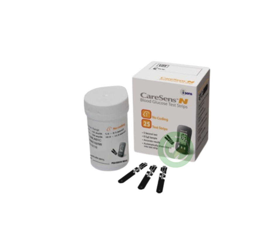Que tiểu đường Caresens N (25 que) 2 Que tiểu đường Caresens N (25 que) - Ảnh 2