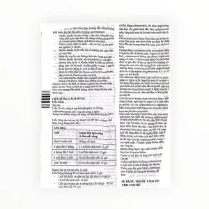 Thuốc Biseptol Cotrimoxazol điều trị nhiễm khuẩn (Hộp 1 lọ 80ml) 6 2 Biseptol
