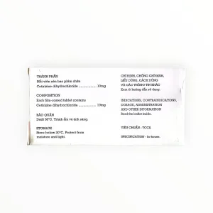 2 Cetirizine EG10mg