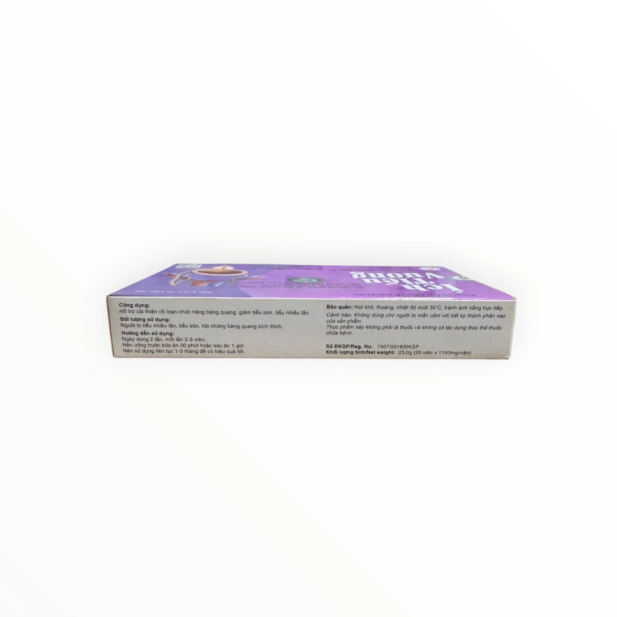 Viên nén Ích Tiểu Vương Cao hỗ trợ cải thiện rối loạn bàng quang (Hộp 2 vỉ x 10 viên nén) 2 2 Ích Tiểu Vương