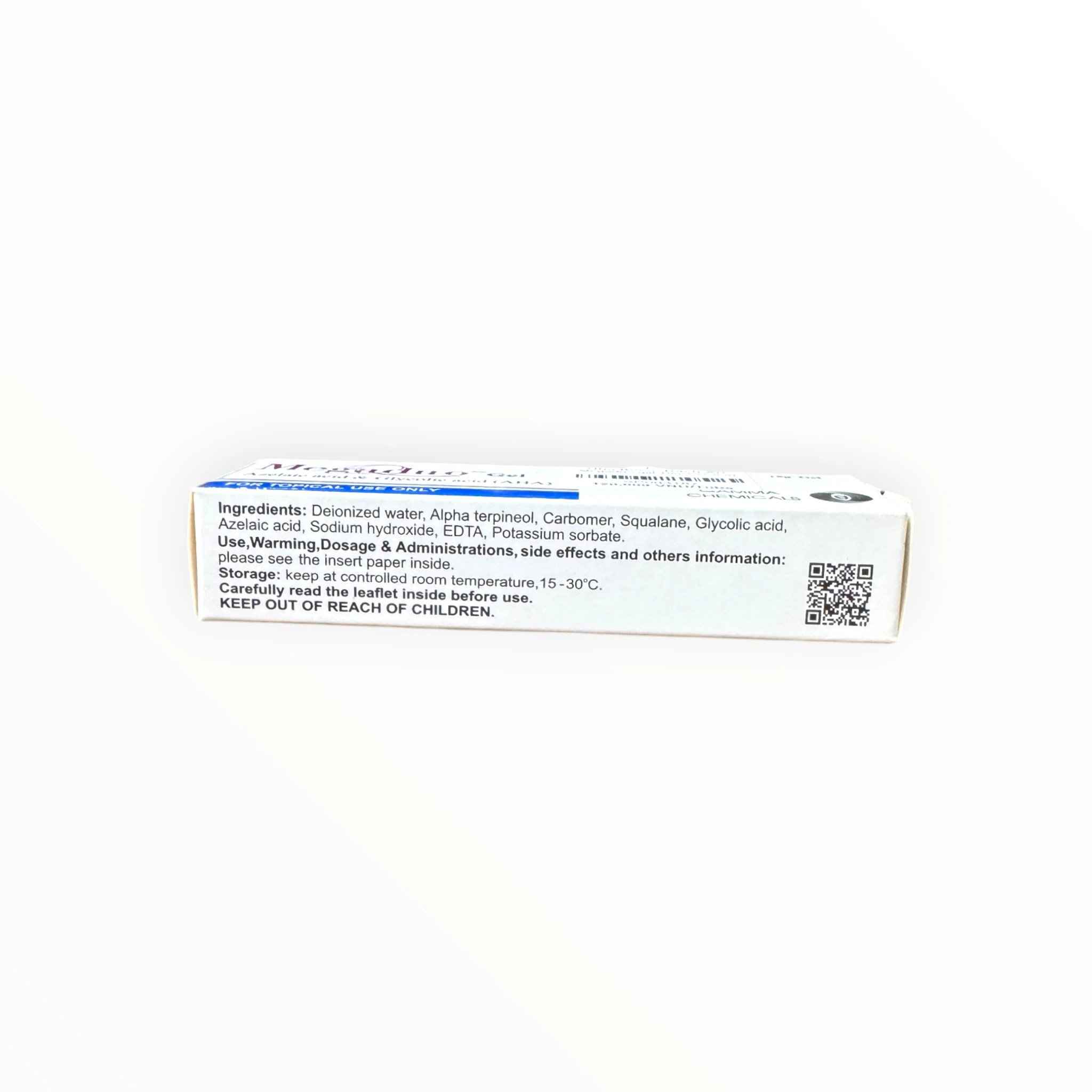 Gel Megaduo Gel Azelaic Acid, Glycolic Acid (AHA) sát khuẩn da, ngừa mụn, giảm viêm da, ngứa da (Tuýp 15g) 2 2 Megadou