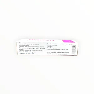 Kem bôi Metison Betamethason dipropionat 0,064%, Clotrimazol 1%, Gentamicin 0,1% chống viêm, kháng nấm, kháng khuẩn, trị viêm da dị ứng nhieu khuan (Tuýp 10g) 7 2 Metison