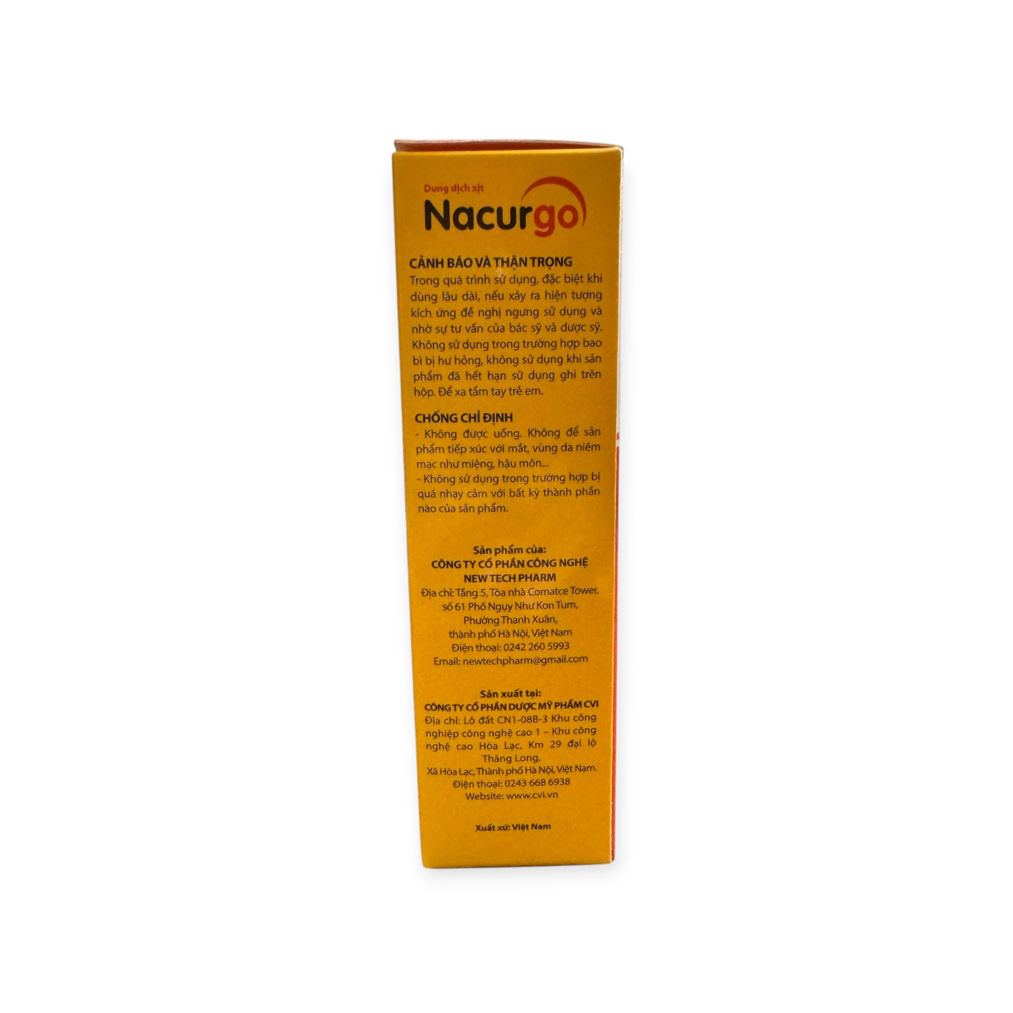 Dung dịch xịt Nacurgo Polyesteramide, Nano Curcumin, Chiết xuất Trà xanh tạo màng bảo vệ da, làm lành tổn thương da, lên da non (Chai xịt 30ml) 2 2 Nacurgo