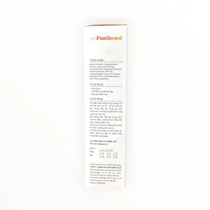 Dung dịch xịt CZ Panthenol Spray Dexpanthenol dưỡng ẩm, cải thiện da khô ráp, giúp da mềm mại (Bình xịt 150ml) 7 2 Panthenol xịt