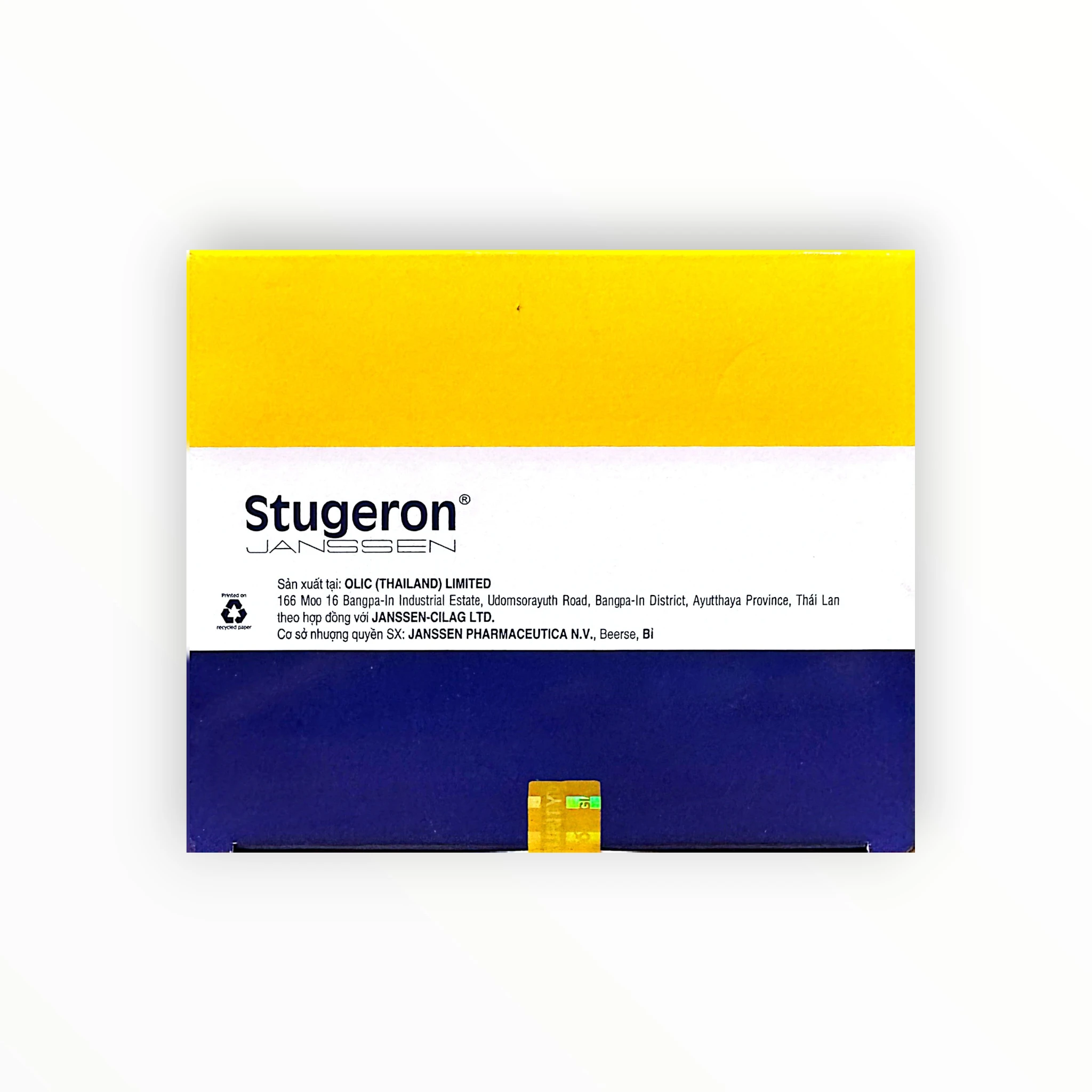 Viên nén Stugeron Cinnarizin 25 mg điều trị rối loạn thăng bằng, chóng mặt (Hộp 25 vỉ x 10 viên nén) 2 2 Stugeron