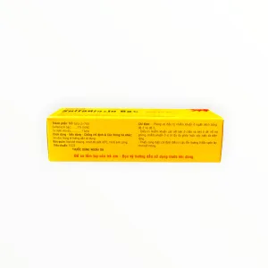 Kem bôi da Sufaldiazine (Sulfadiazin Bạc) Sulfadiazin Bạc 1% kháng khuẩn, phòng và điều trị nhiễm khuẩn bỏng, loét (Tuýp 20g) 5 2 Sufaldiazine