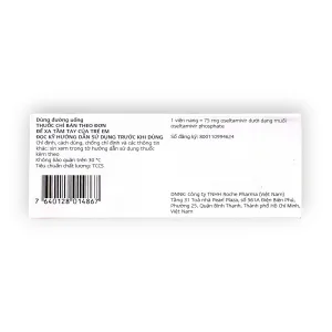 Viên nang Tamiflu Oseltamivir 75 mg điều trị bệnh cúm (Hộp 1 vỉ x 10 viên nang) 3 2 Tamiflu