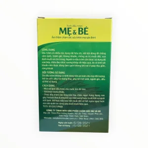 2 Tinh dầu tràm mẹ và bé
