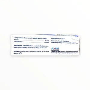 Viên nén bao phim tan trong ruột ECIPA 50 Aescin 50 mg bảo vệ tĩnh mạch, điều trị thiểu năng tĩnh mạch, phù nề (Hộp 5 vỉ x 10 viên nén bao phim tan trong ruột) 6 2 ecipa 80