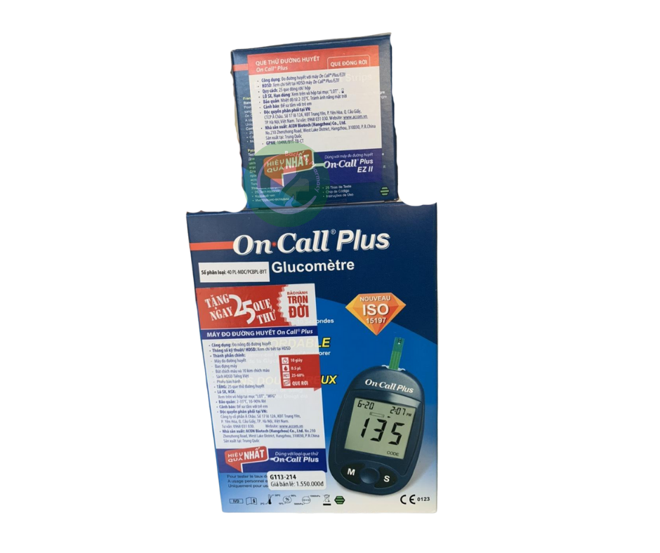 Máy đo đường huyết On Call Plus 3 Máy đo đường huyết On Call Plus - Ảnh 3