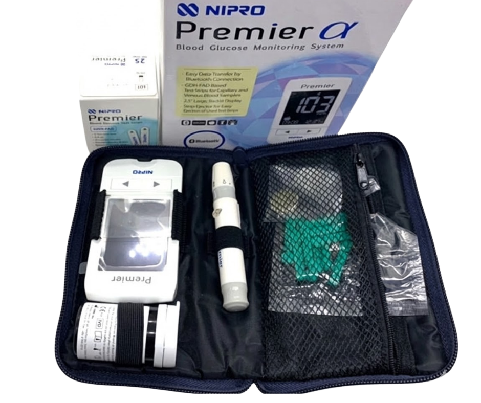 Máy đo đường huyết Nipro Premier 3 Máy đo đường huyết Nipro Premier - Ảnh 3