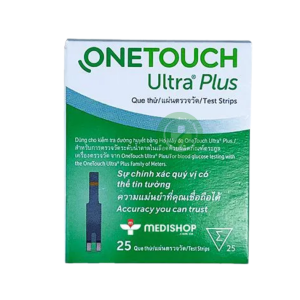 Que tiểu đường OneTouch Ultra Plus (25 que) 5 3 2