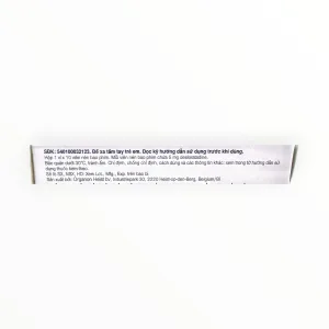 Thuốc Aerius 5mg Desloratadine điều trị viêm mũi dị ứng và mề đay (Hộp 1 vỉ x 10 viên) 5 3 Aerius viên