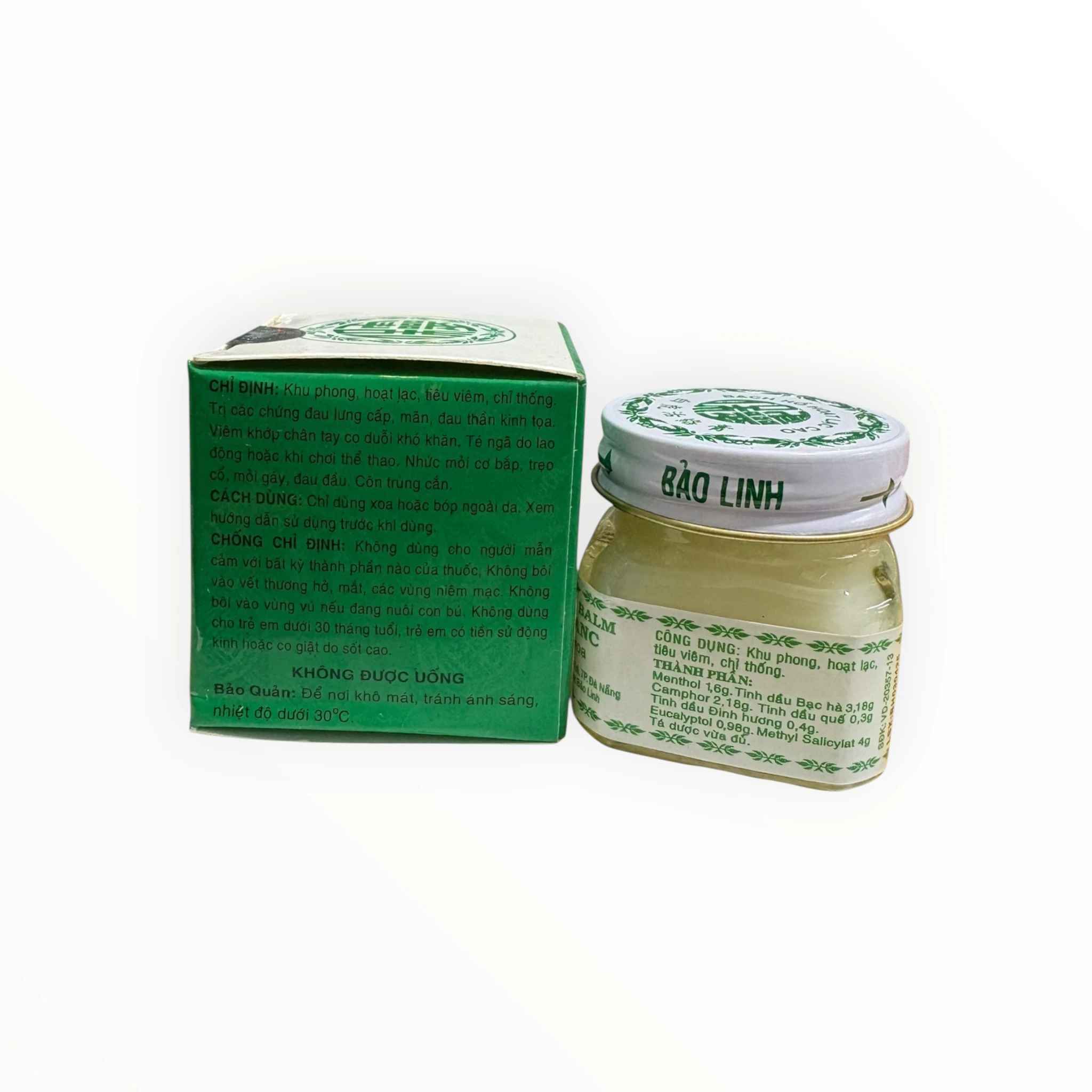 Cao xoa bóp Cao Bạch Hổ Menthol khu phong, hoạt lạc, tiêu viêm, chỉ thống (Lọ 20g) 3 3 Cao Bạch Hổ