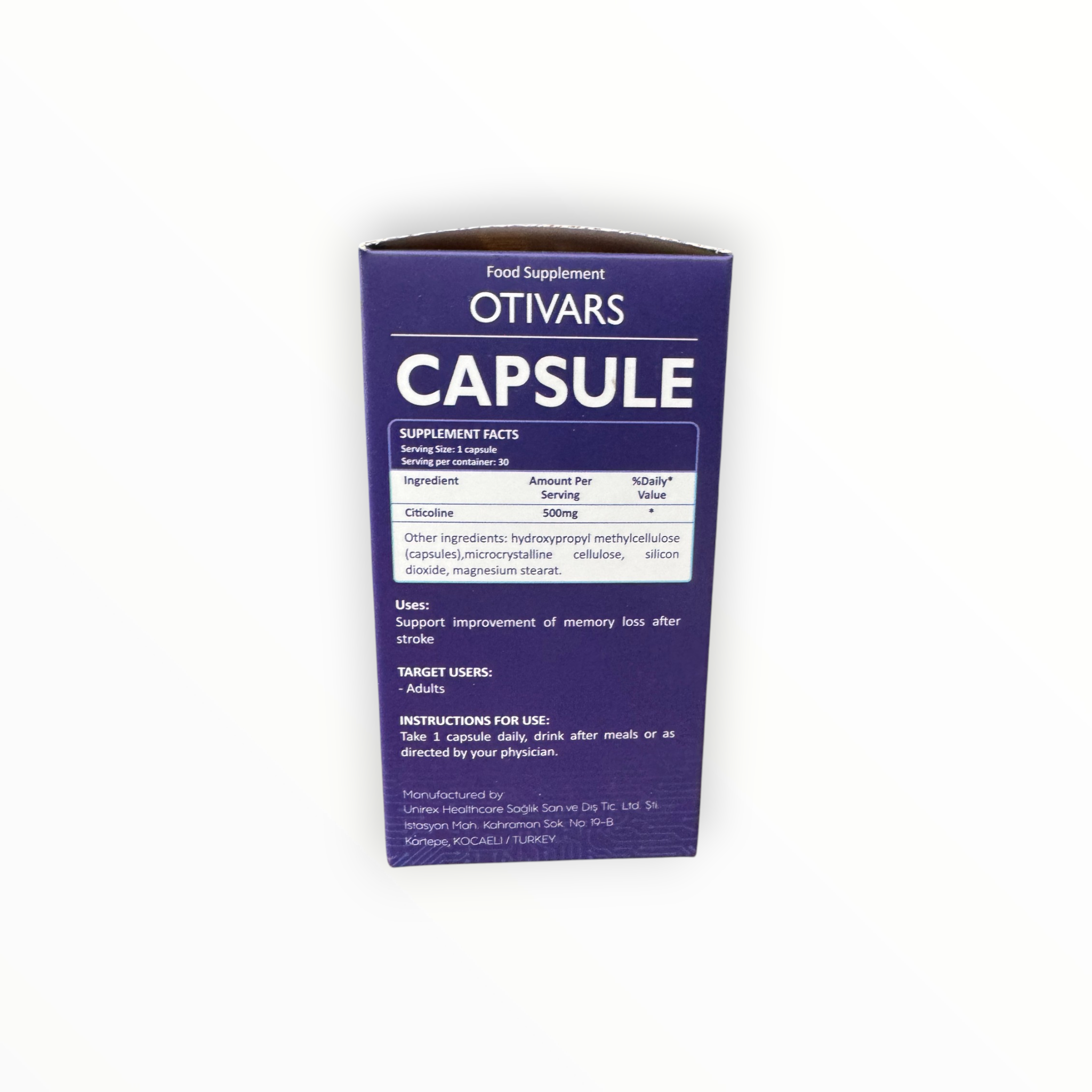 Viên nang cứng Capsule cải thiện suy giảm trí nhớ do thiểu năng tuần hoàn não, hỗ trợ phục hồi sau tai biến (Hộp 30 viên) 3 3 Capsule