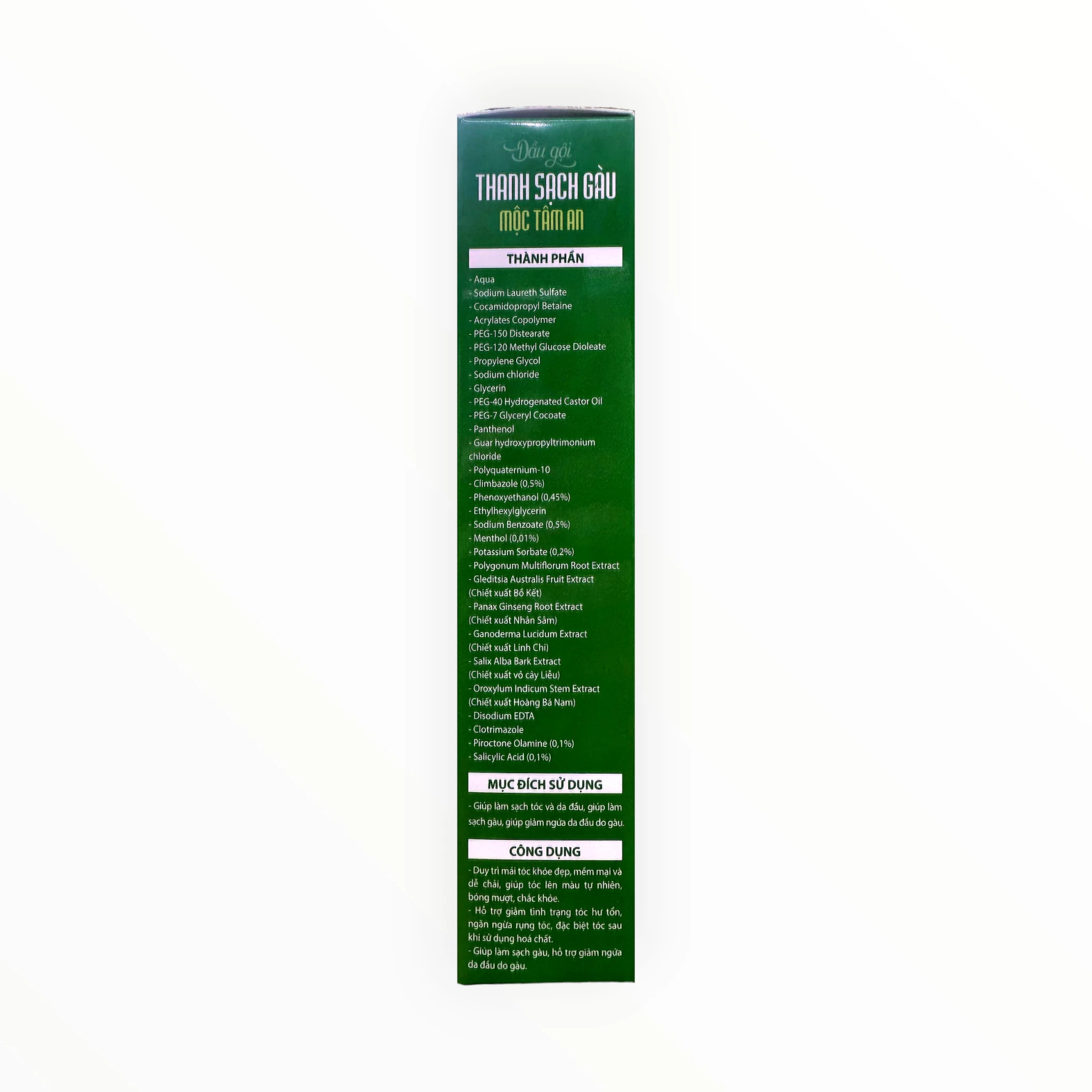 Dầu gội Dầu gội Mộc Tâm An giúp dưỡng tóc, sạch gàu, giảm rụng (Chai (xem trên bao bì)) 3 3 Dầu gội Mộc tâm An