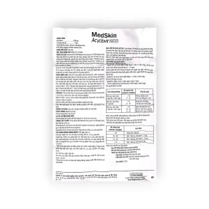 3 Medskin acyclovir 200