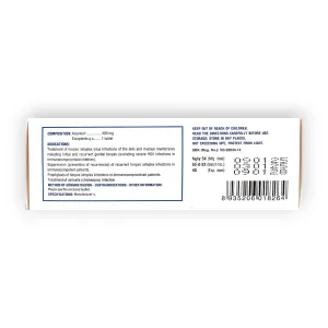 Viên nén Medskin Clovir 400 Acyclovir 400 mg kháng virus Herpes simplex, dự phòng tái phát (Hộp 6 vỉ x 10 viên nén) 14 3 Medskin clovir 400