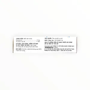 Thuốc Neuractine Eszopiclon 2 mg điều trị chứng mất ngủ (Hộp 3 vỉ x 10 viên) 13 3 Neuractine 2mg
