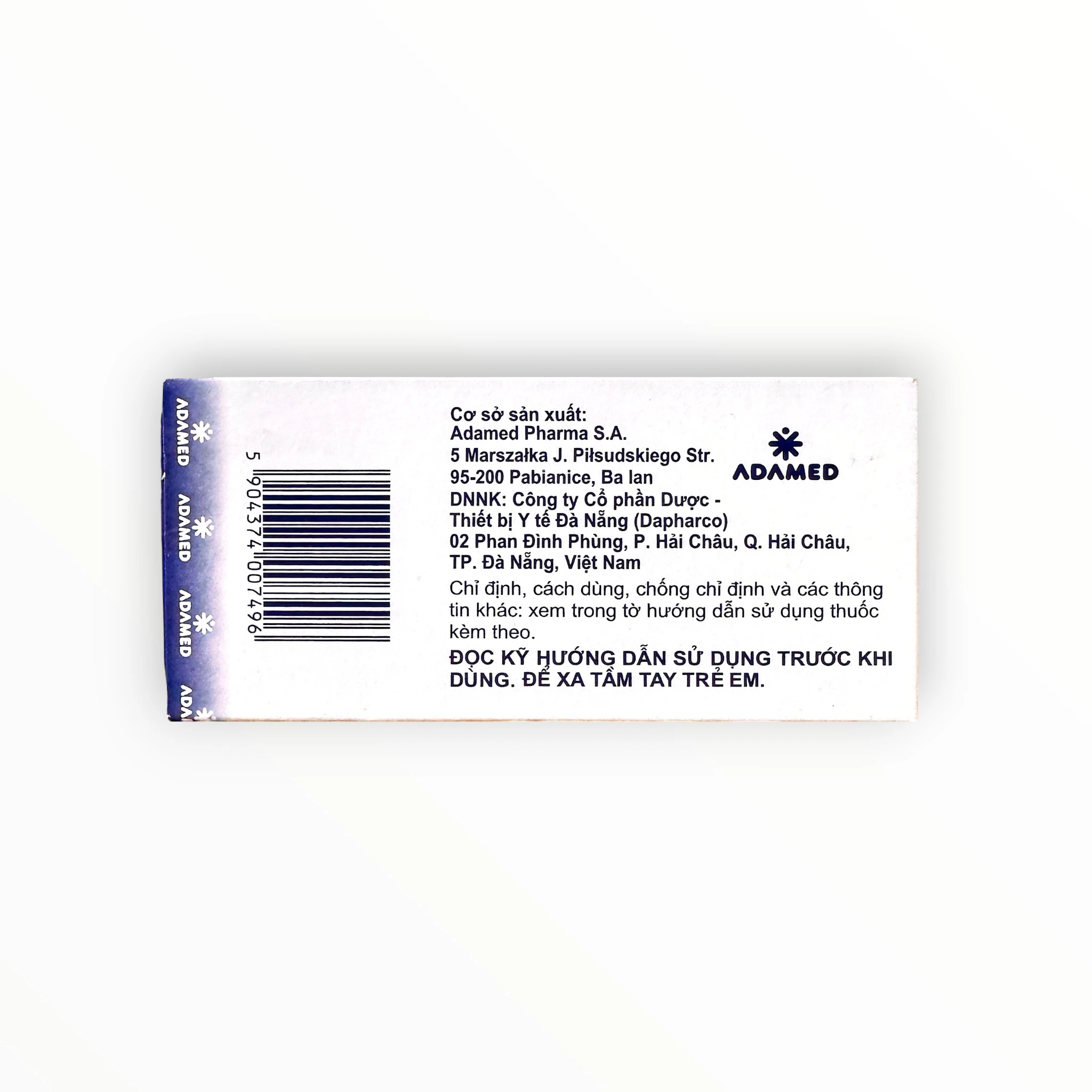 Viên nén bao phim Semirad 10mg Nicergoline 10 mg điều trị thiểu năng tuần hoàn não (Hộp 3 vỉ x 10 viên nén bao phim) 3 3 Semirad (Semirad)