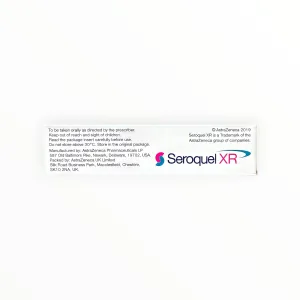 Thuốc Seroquel XR Quetiapin 50 mg điều trị tâm thần phân liệt, rối loạn lưỡng cực (Hộp 3 vỉ x 10 viên) 5 3 Seroquel XR 50mg