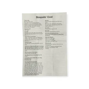 Viên ngậm Strepsils Cool Reckitt kháng khuẩn trị đau họng vị menthol (Hộp 2 vỉ x 12 viên) 6 3 Strepsil cool