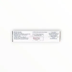 Viên nén Sunsizopin 25 Clozapin 25 mg điều trị tâm thần phân liệt kháng trị (Hộp 3 vỉ x 10 viên nén) 12 3 Sunsizopin 25